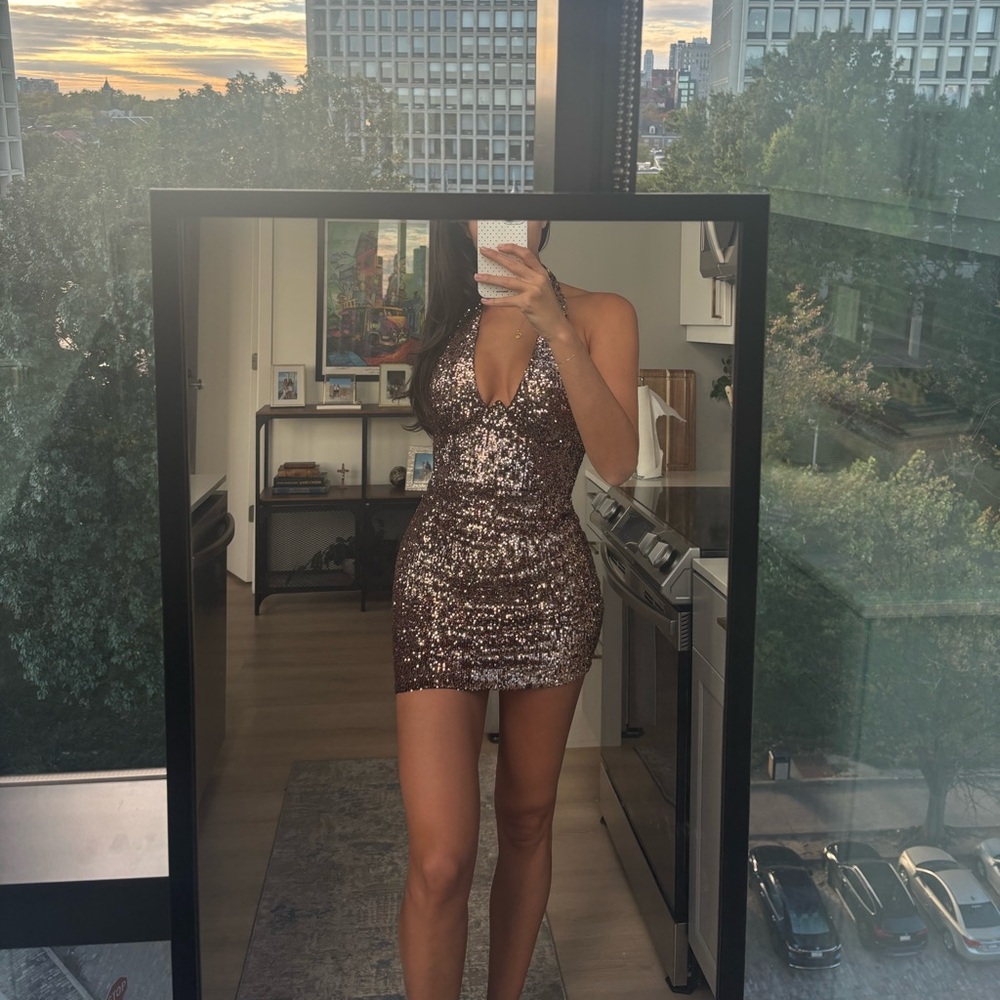 Nookie Sequin Mini Dress